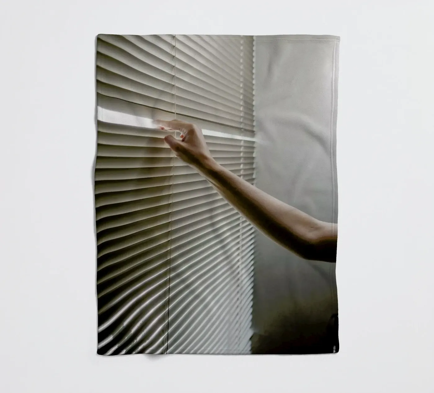 Window Blinds fleecedeken van Chris Abatzis