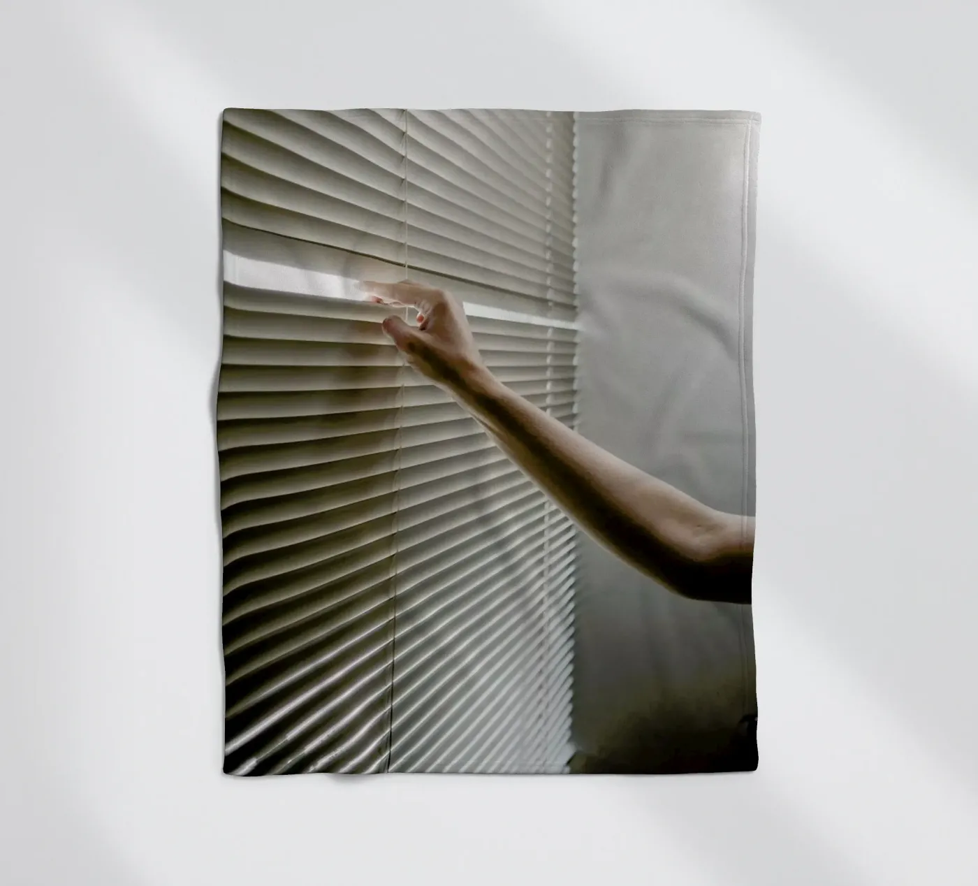 Window Blinds fleecedeken van Chris Abatzis