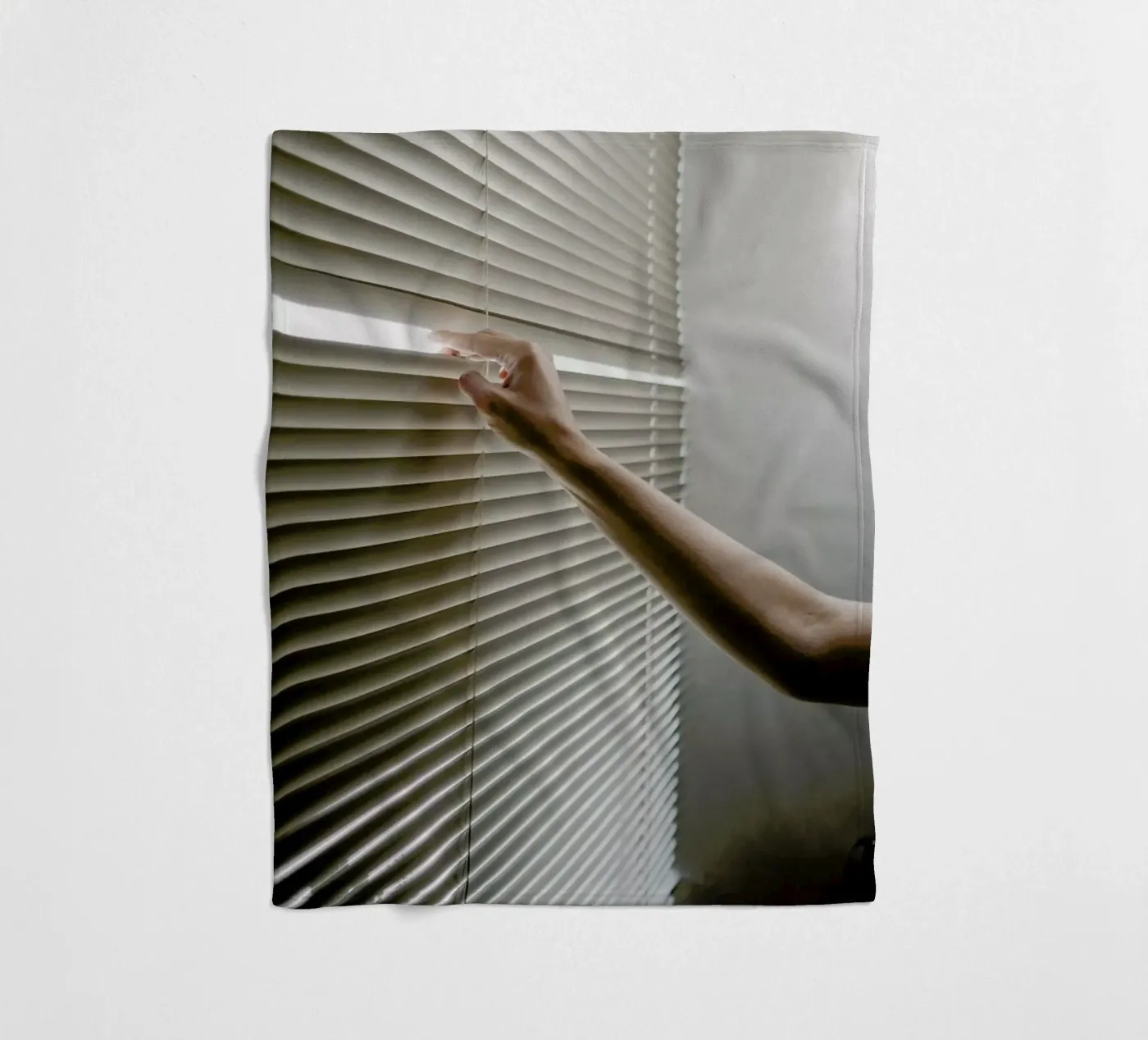 Window Blinds fleecedeken van Chris Abatzis