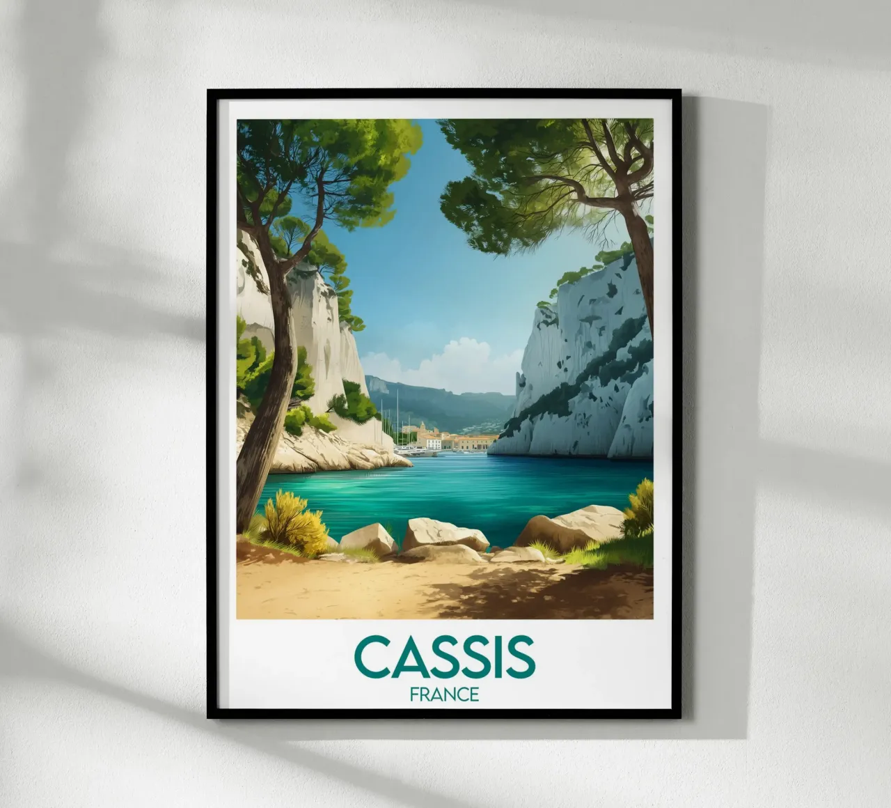 Affiche Cassis carta hahnemühle da Frame the World
