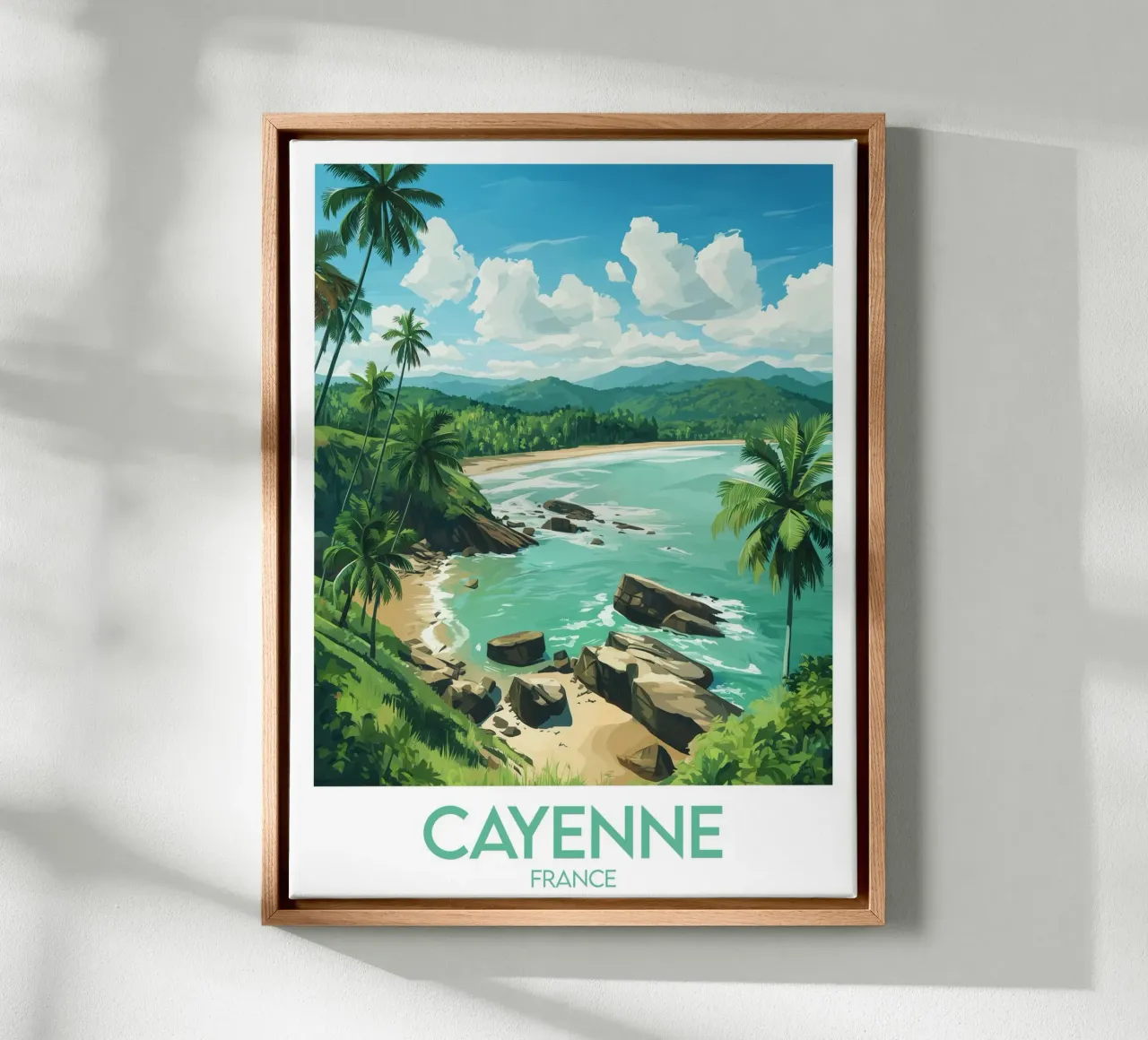 Poster Cayenne tela da Frame the World