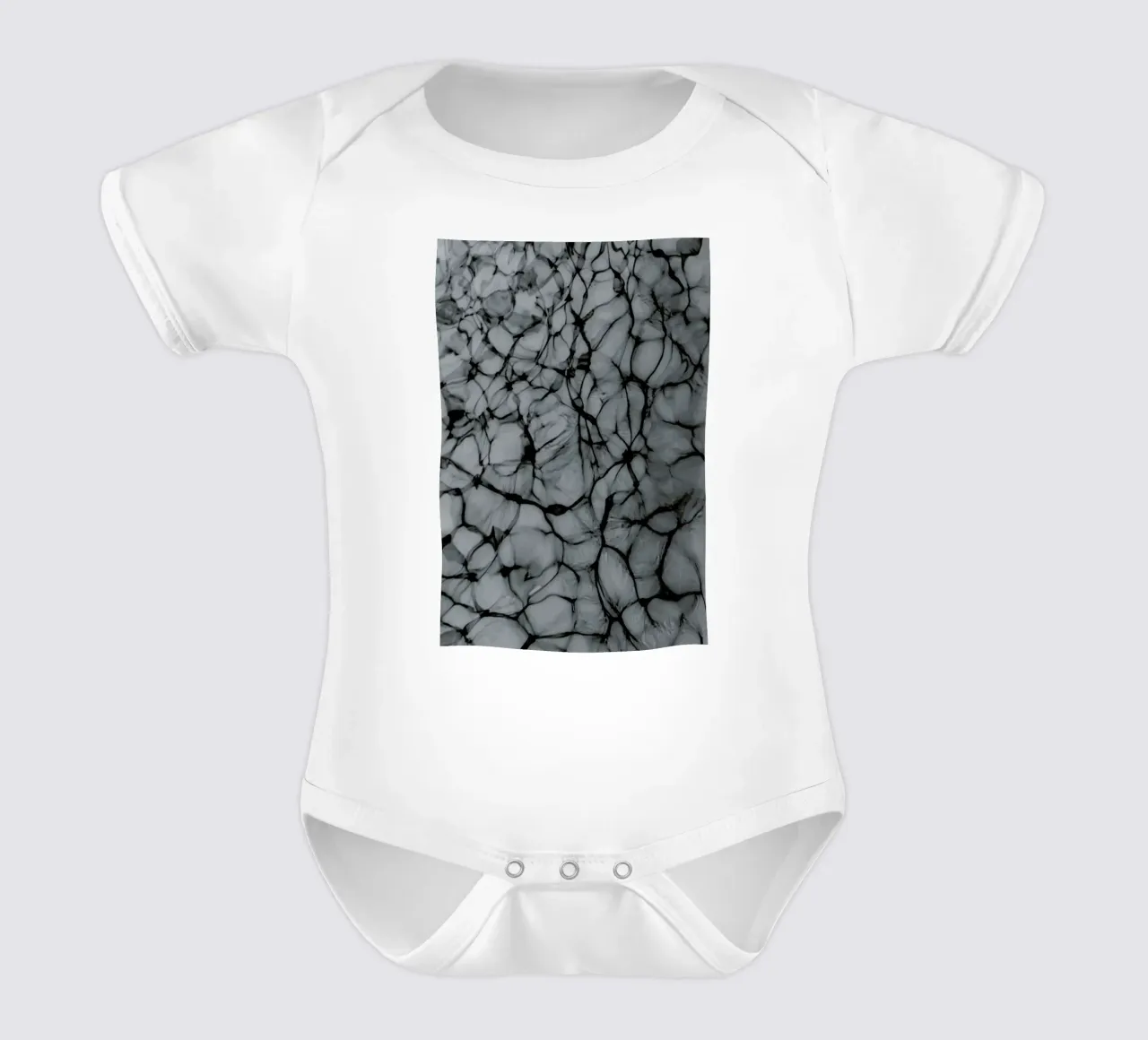 Abstract Life II babyrompertje korte mouwen van Studio Nahili