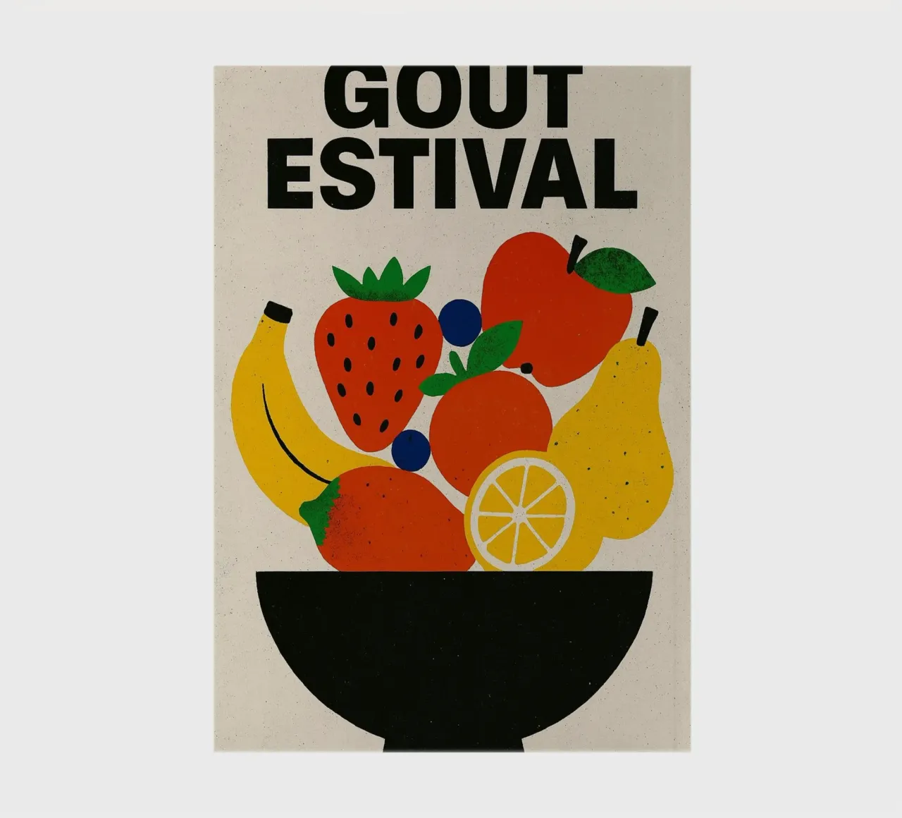 Goût Estival – Explosion fruitée carnet de notes de Pop and Fruits - Affiches & posters
