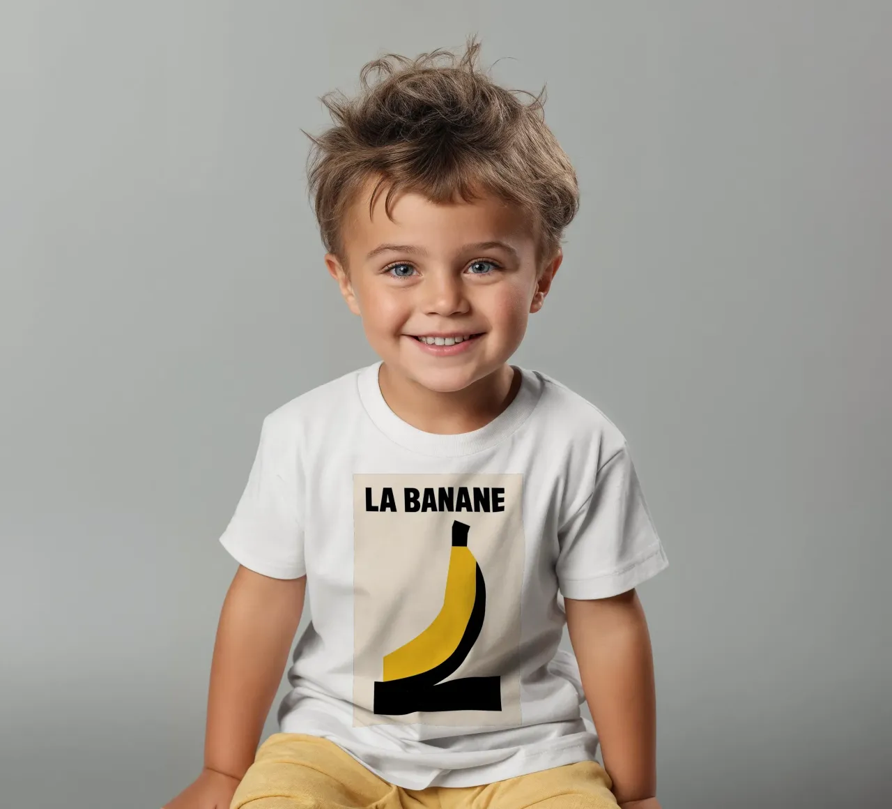 La Banane - The pop icon kids t-shirt by Pop and Fruits - Affiches & posters