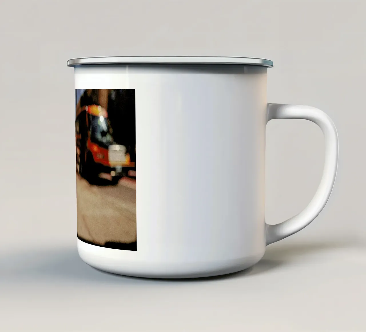 Street tazza in smalto da Philipp Reinhard
