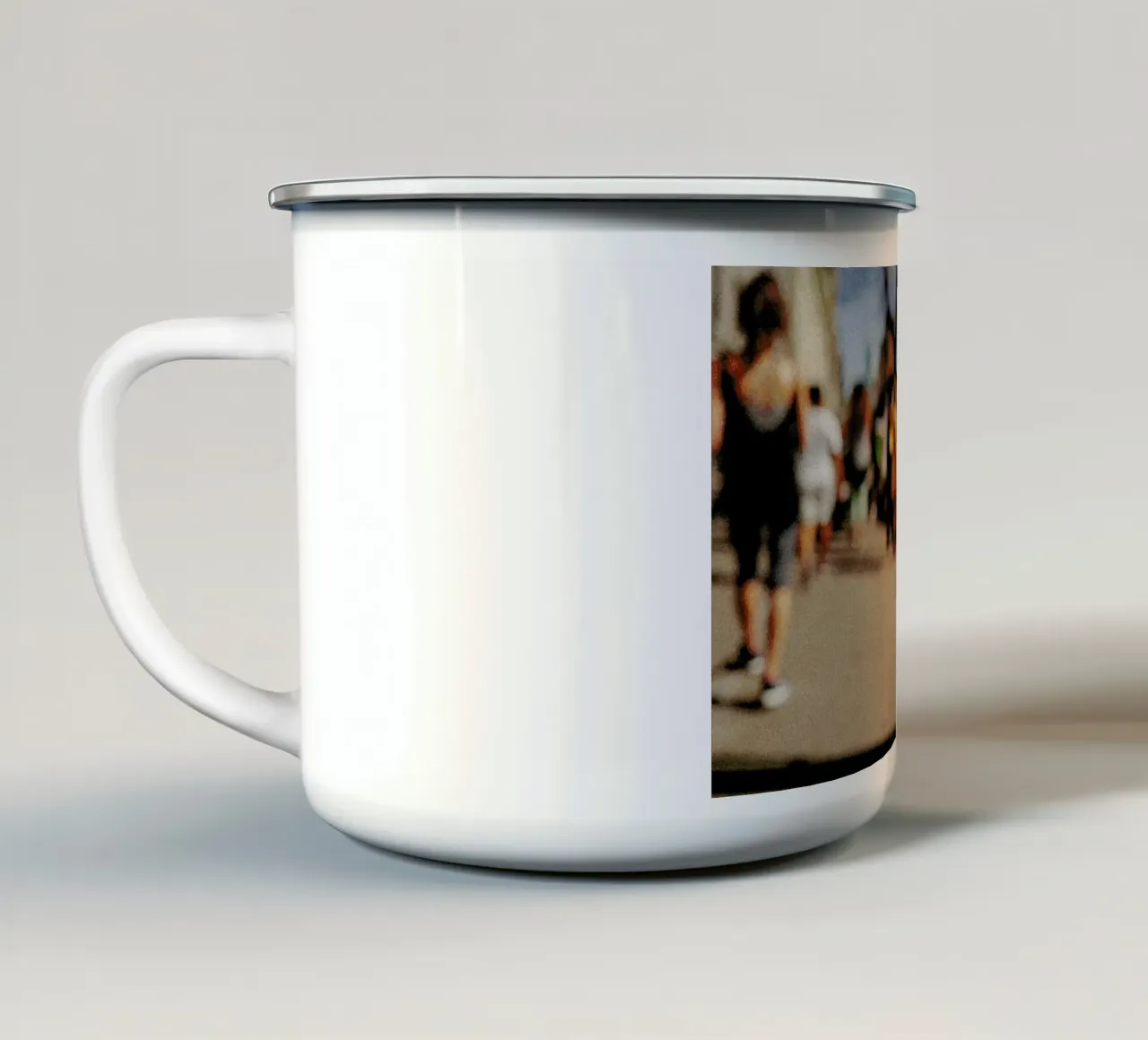 Street tazza in smalto da Philipp Reinhard
