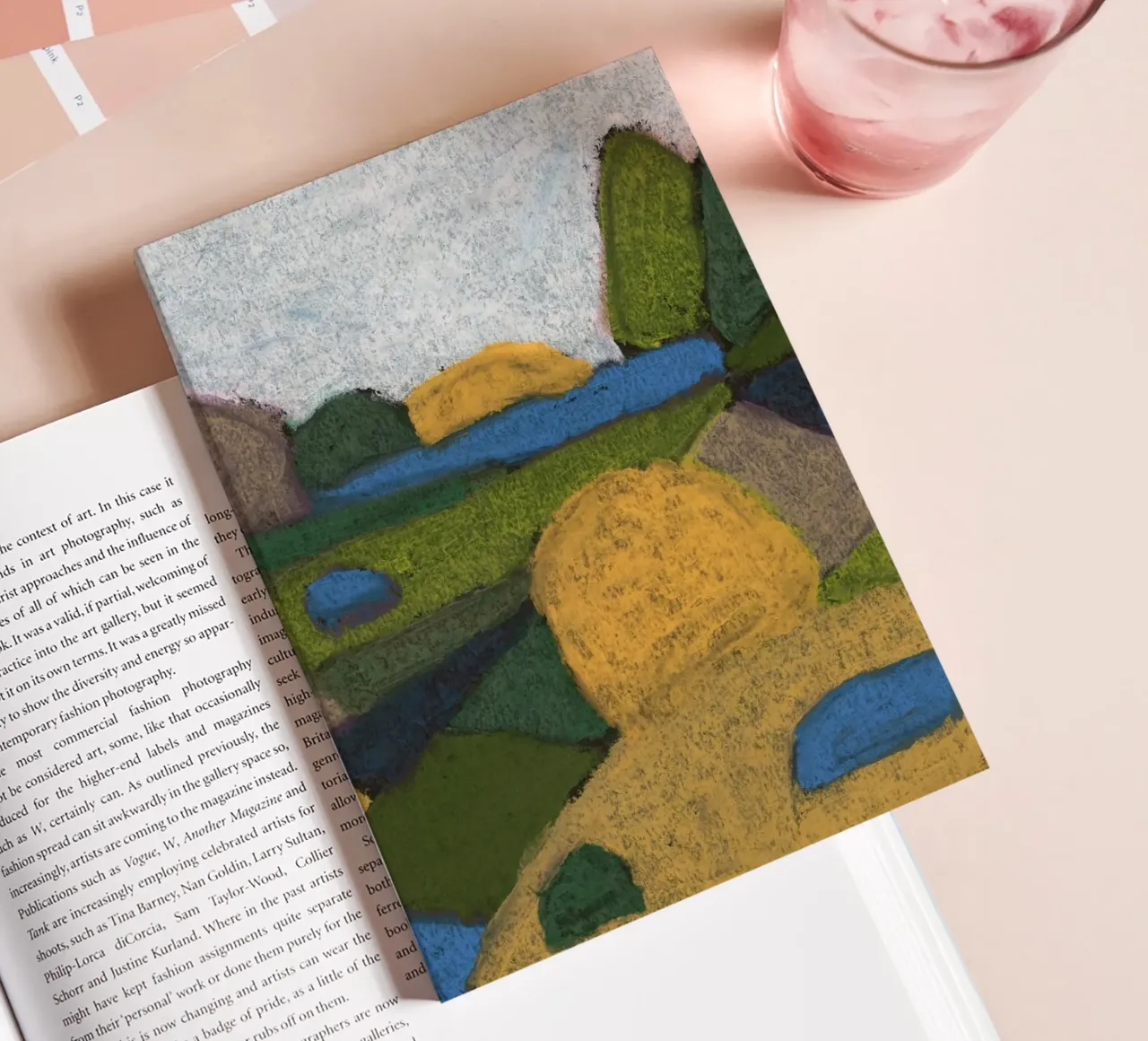 Endless Summer Fields notebook by Alisa Galitsyna