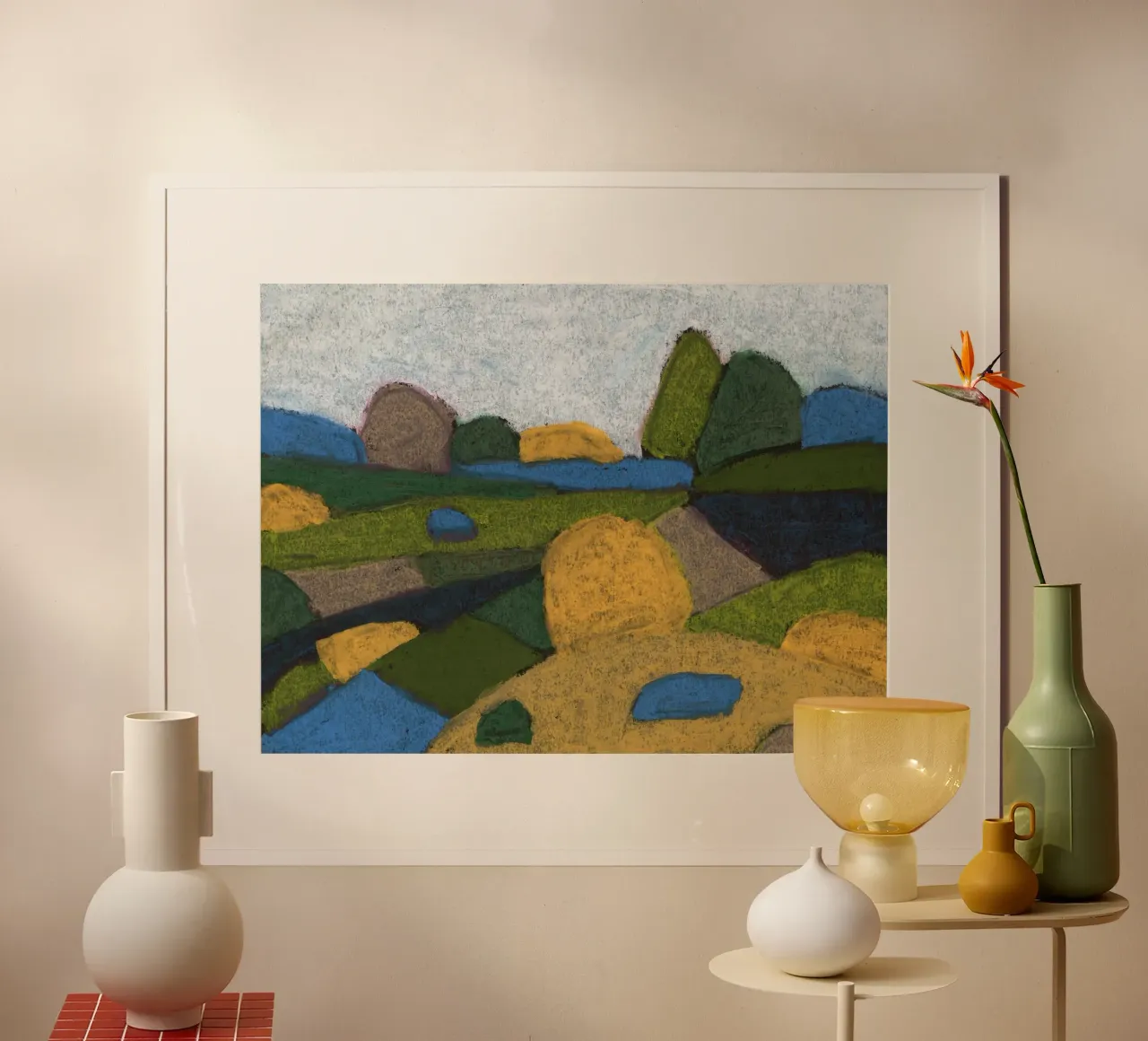 Endless Summer Fields hahnemühle by Alisa Galitsyna