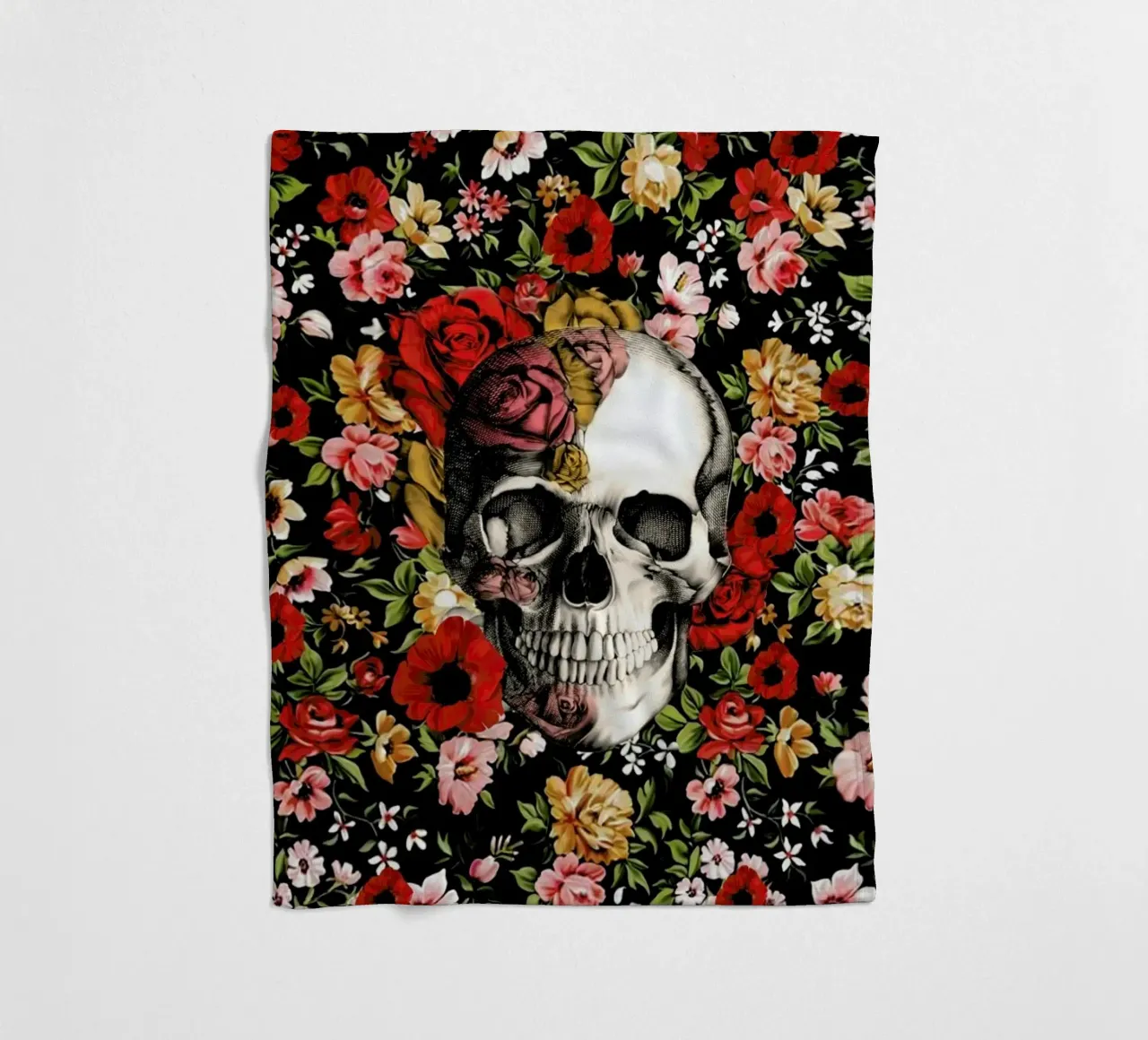 In Bloom coperta in pile da Kristy Patterson