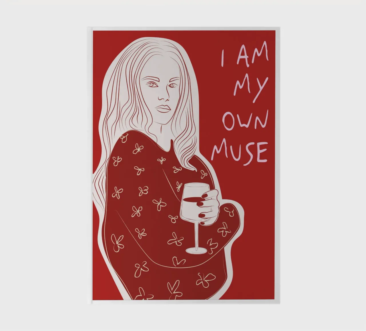 I Am My Own Muse notebook by Retro Love