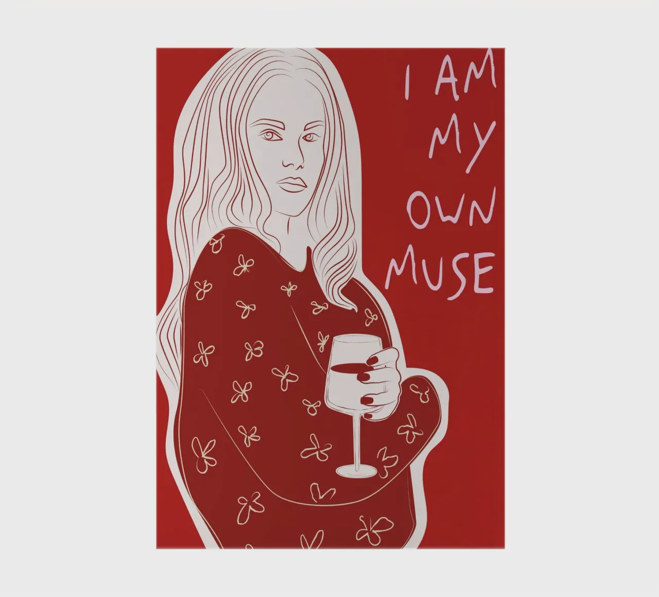 I Am My Own Muse notebook by Retro Love