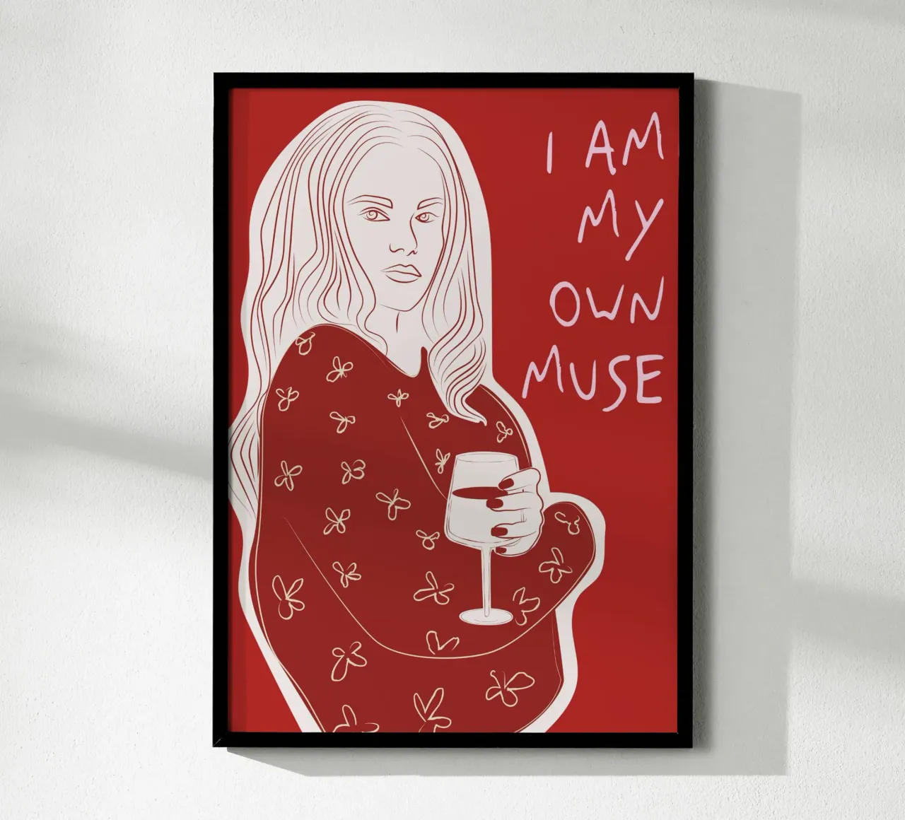 I Am My Own Muse carta hahnemühle da Retro Love