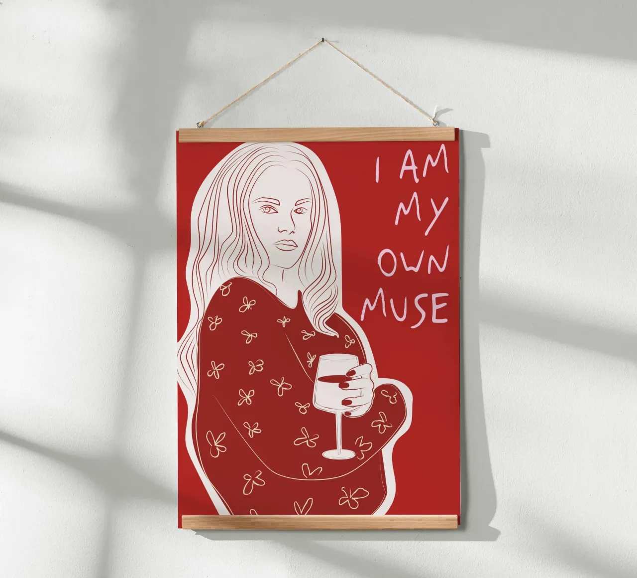 I Am My Own Muse carta hahnemühle da Retro Love