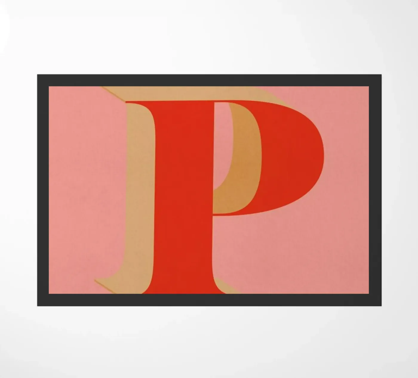 Red P deurmat van daylight design studio