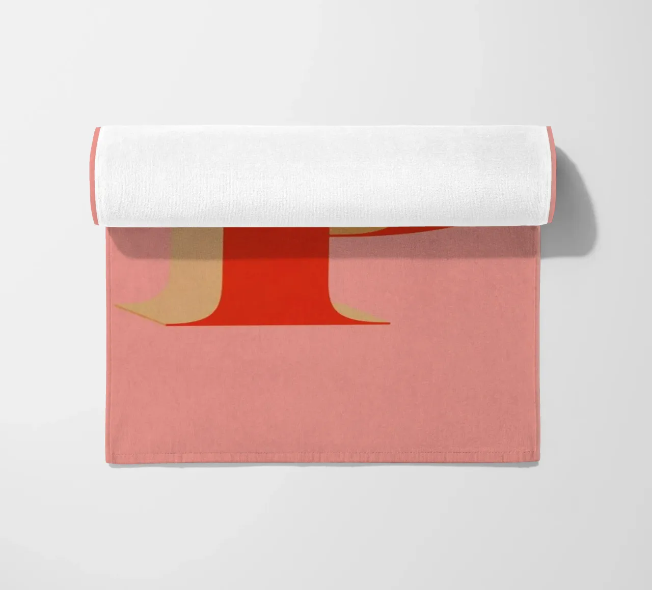 Red P toalla de playa de daylight design studio