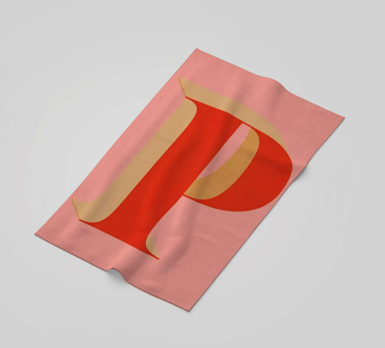 Red P toalla de playa de daylight design studio