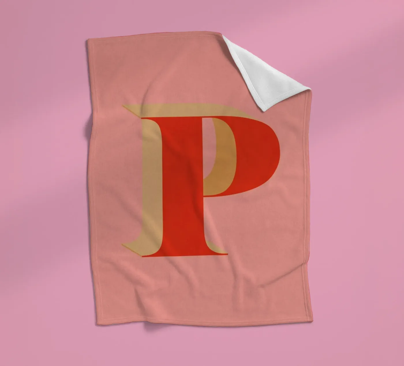 Red P fleecedeken van daylight design studio