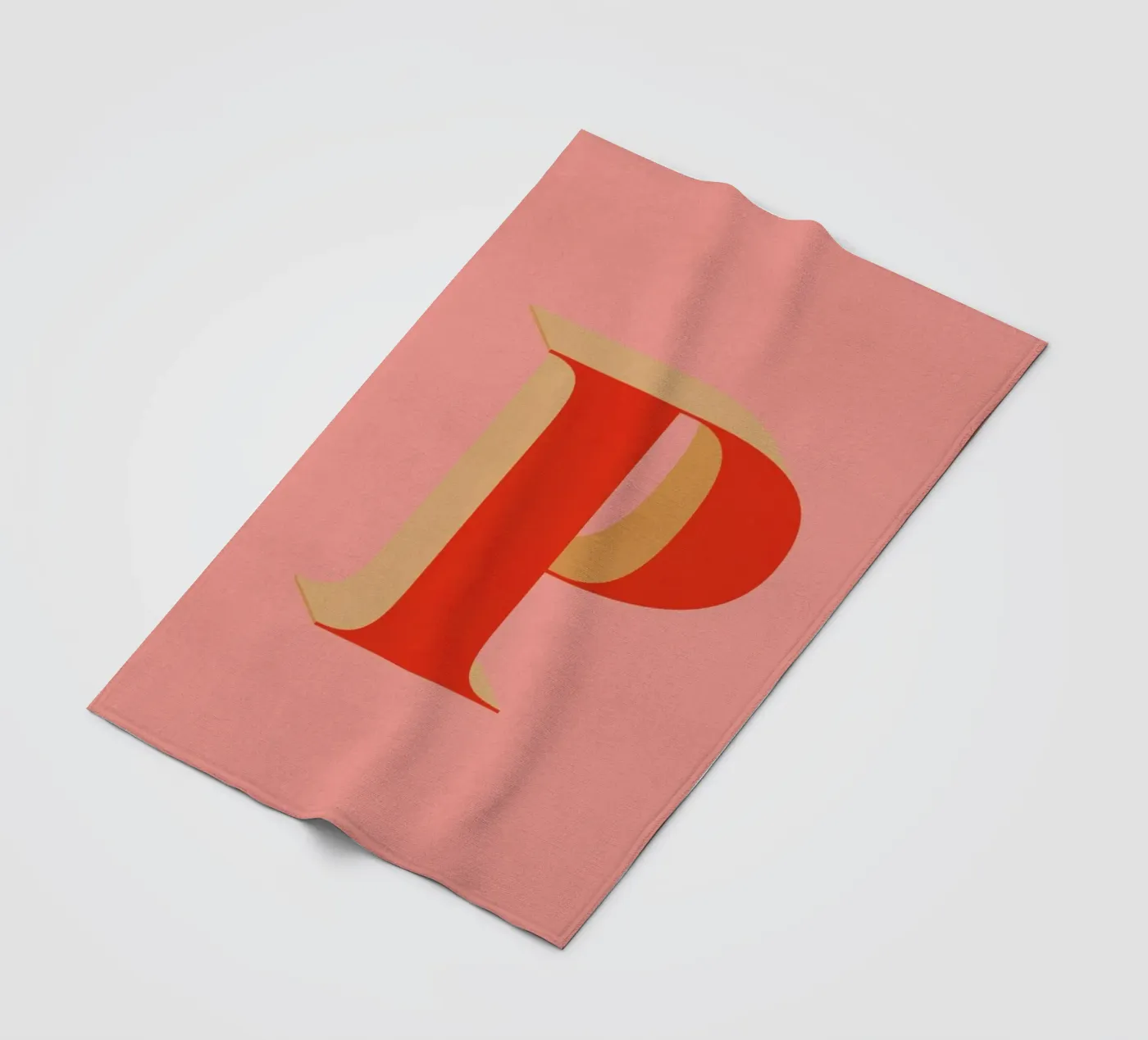 Red P fleecedeken van daylight design studio
