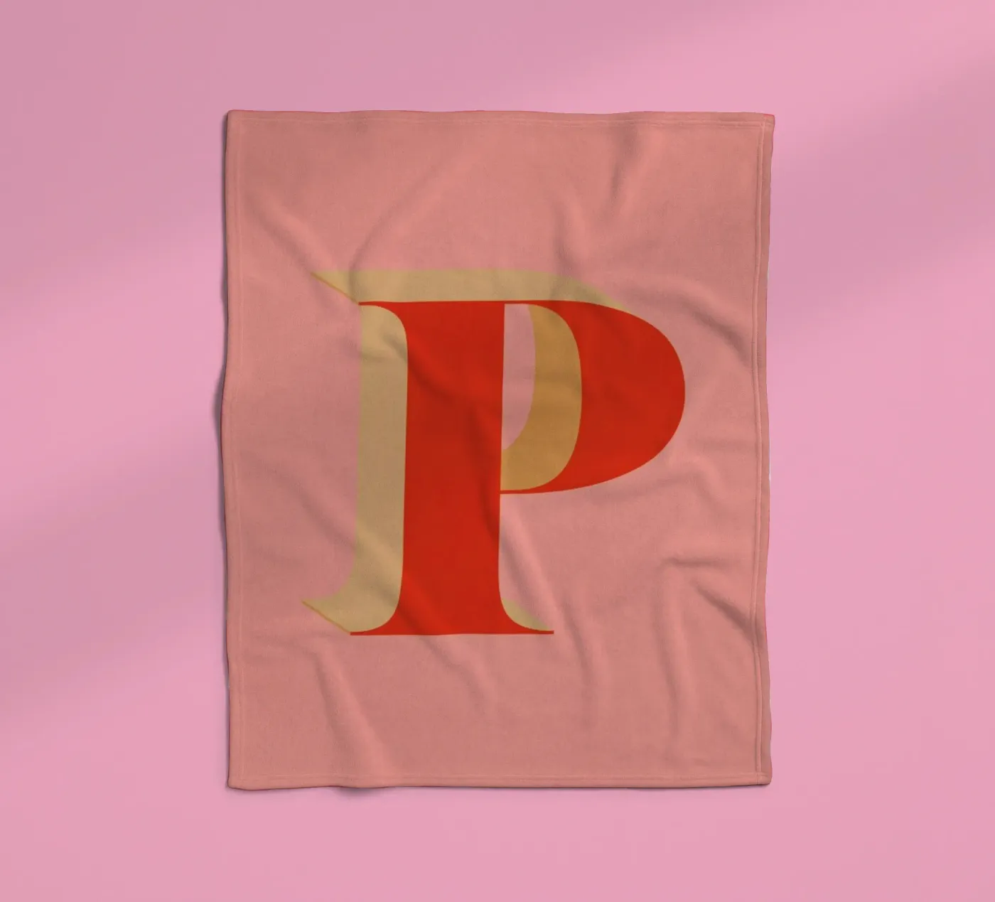 Red P fleecedeken van daylight design studio
