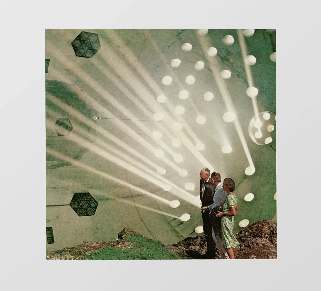 The Light Pours Out of Me telo in pvc da Jesse Treece