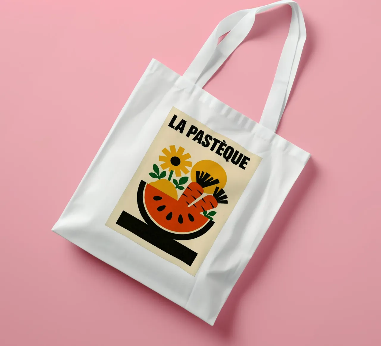 La Pastèque - Graphic explosion tote bag by Pop and Fruits - Affiches & posters