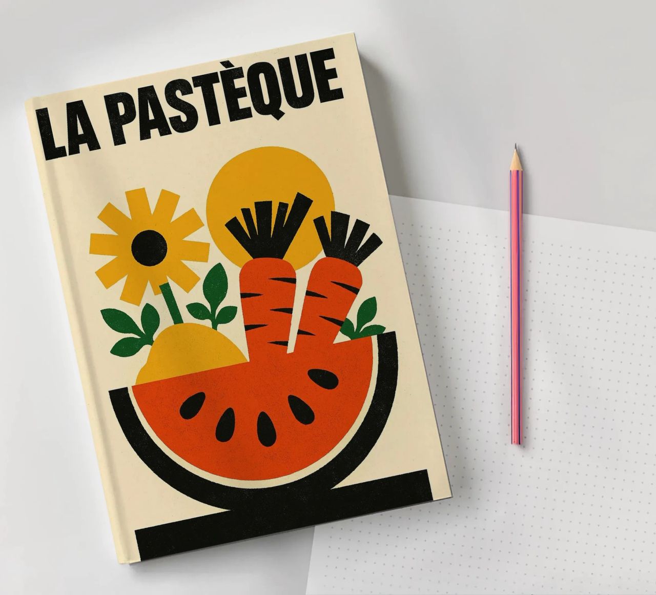 La Pastèque - Graphic explosion notebook by Pop and Fruits - Affiches & posters