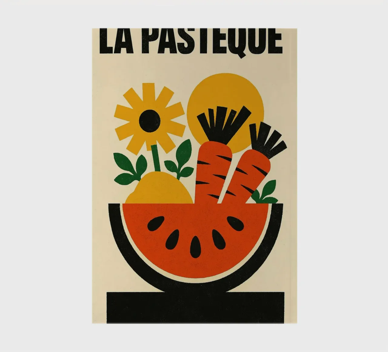 La Pastèque - Graphic explosion notebook by Pop and Fruits - Affiches & posters