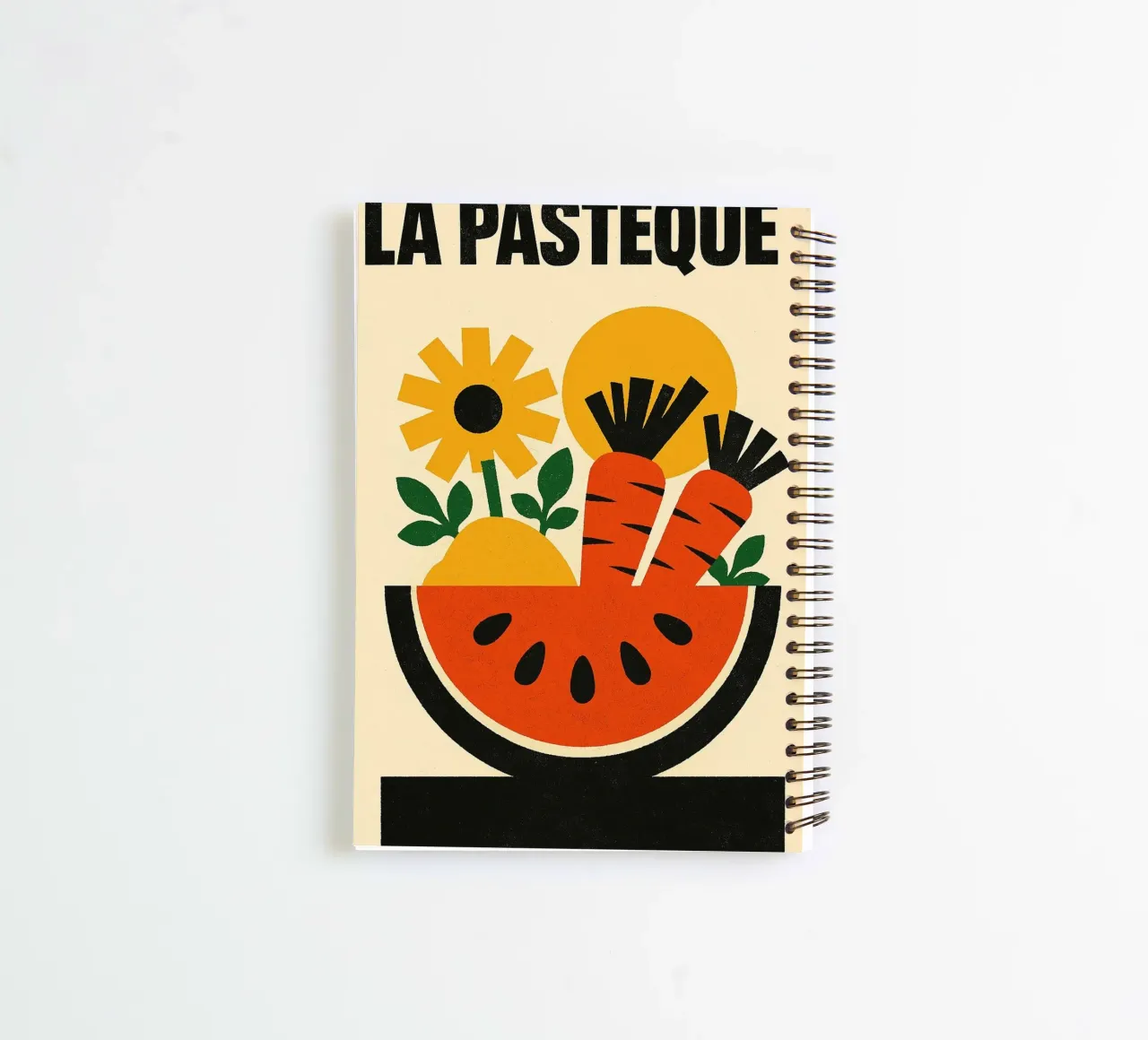 La Pastèque - Graphic explosion spiral notebook by Pop and Fruits - Affiches & posters