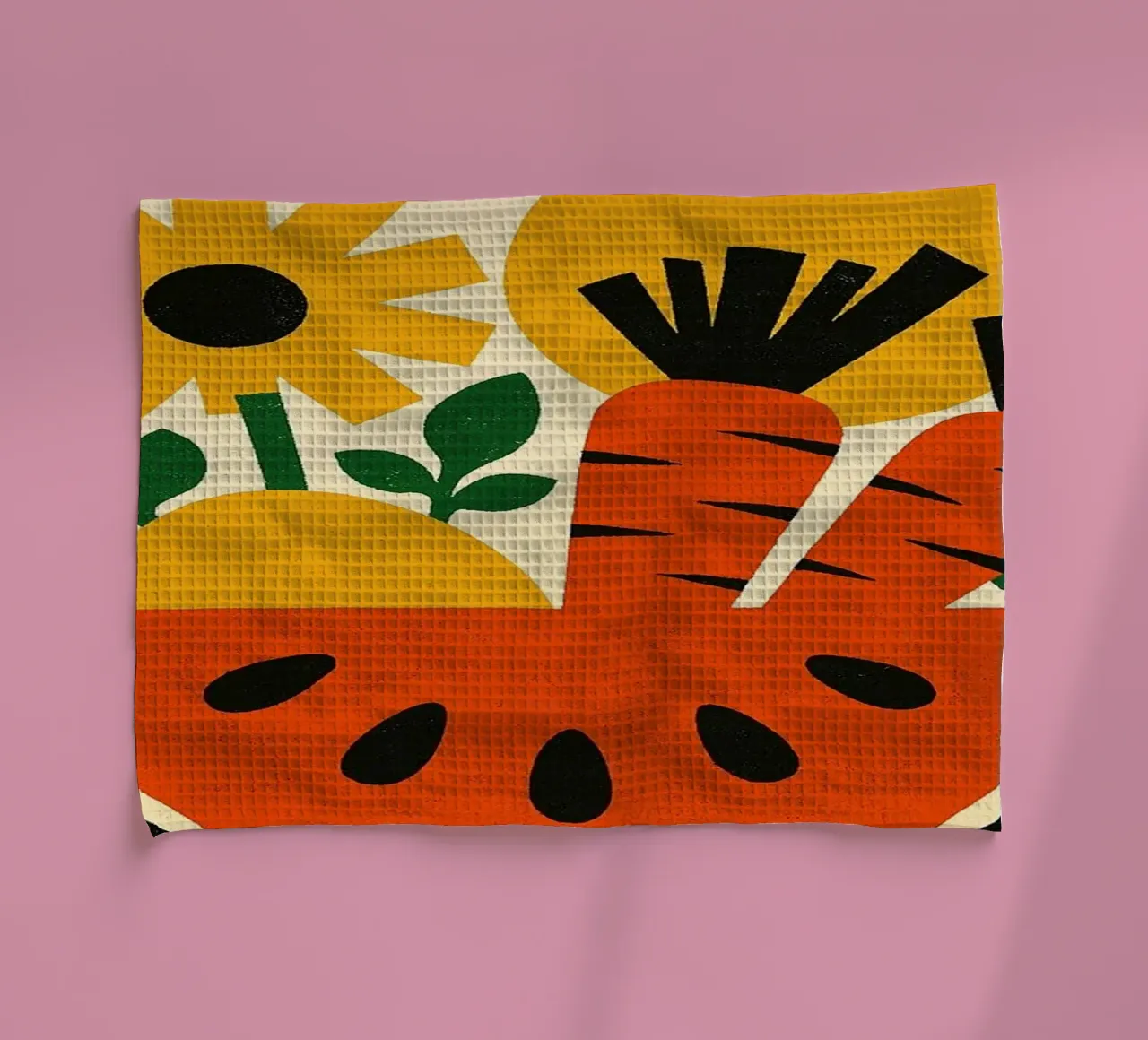 La Pastèque - Graphic explosion tea towel by Pop and Fruits - Affiches & posters