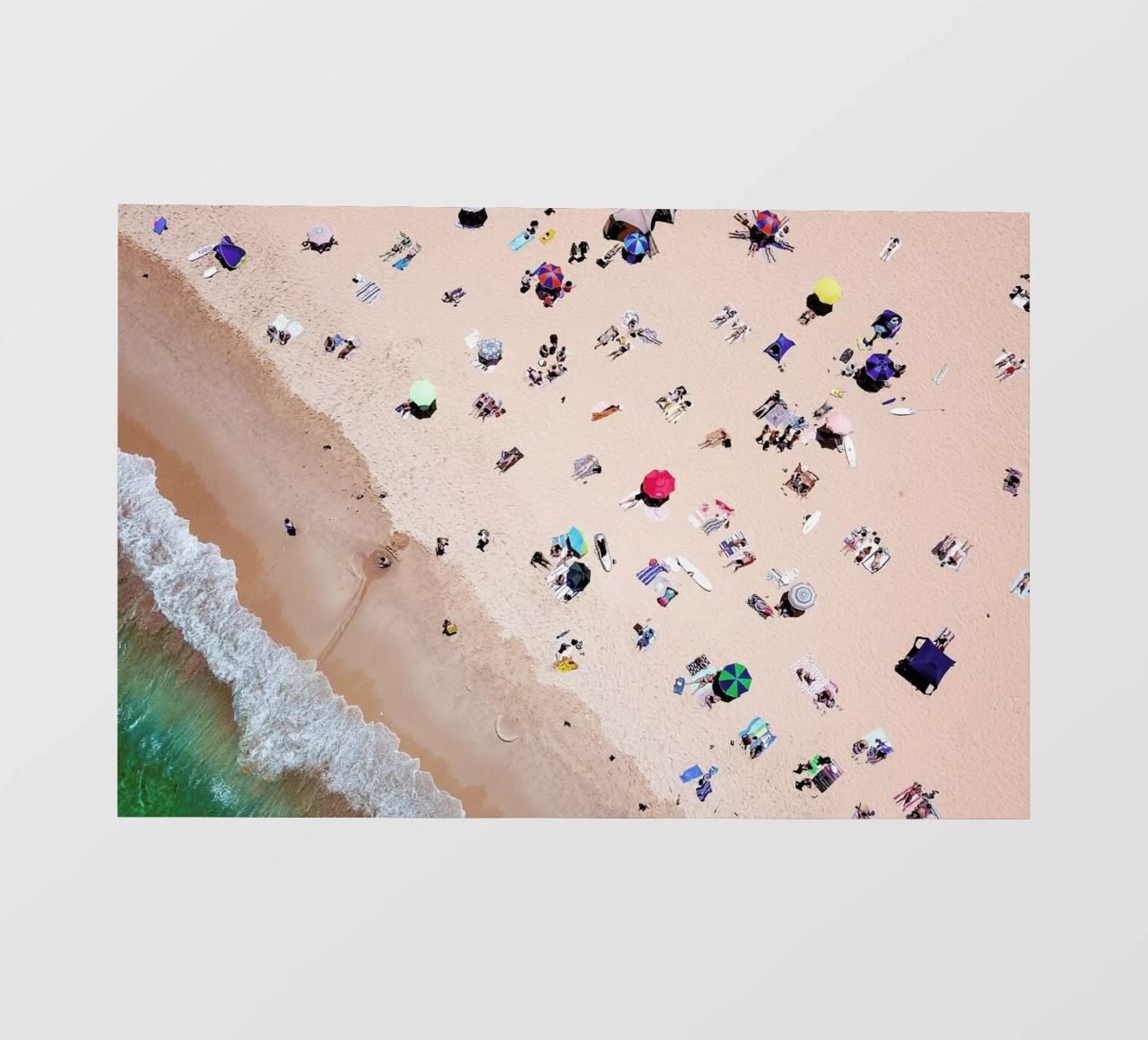 Beach from Above pellicola backlit da EyeEm Mobile GmbH
