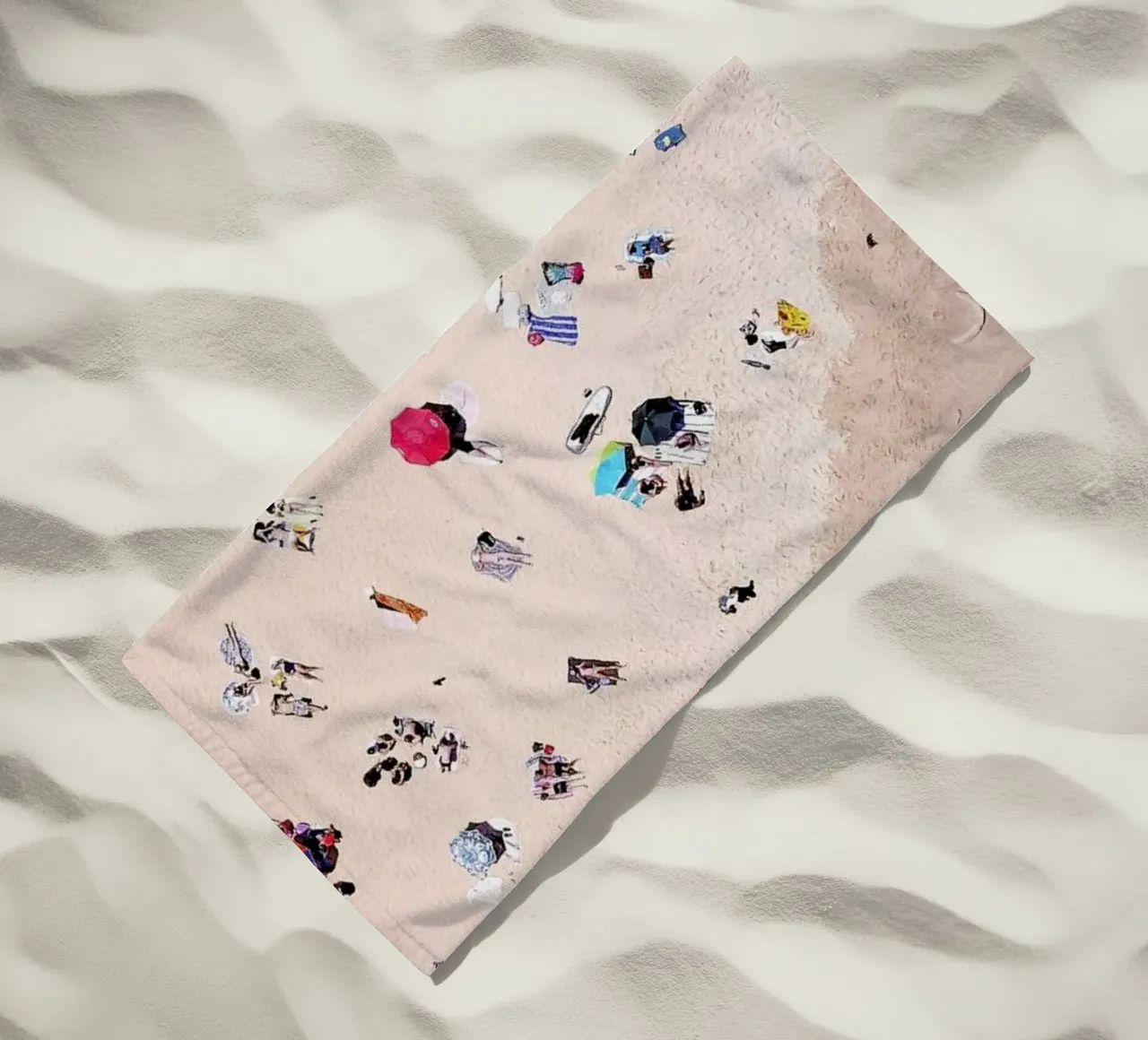 Beach from Above beach towel by EyeEm Mobile GmbH
