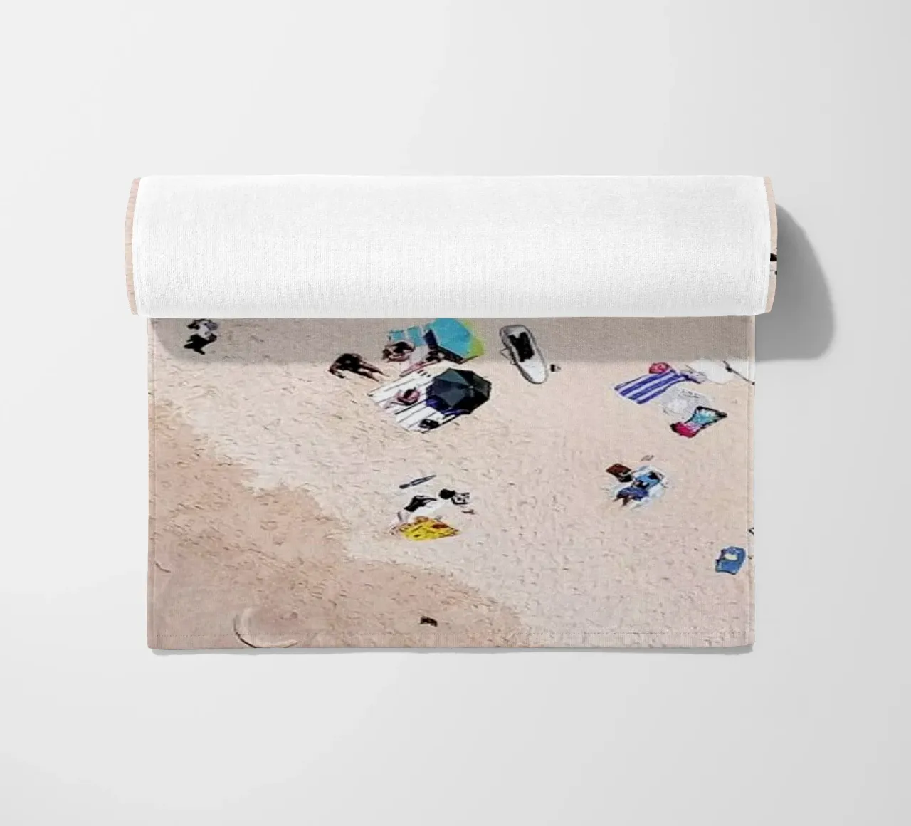 Beach from Above beach towel by EyeEm Mobile GmbH