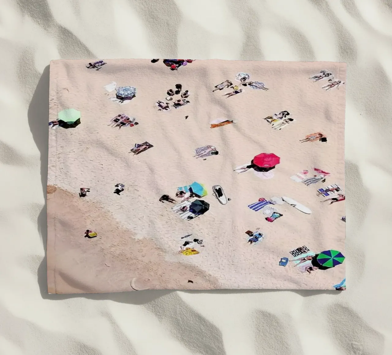 Beach from Above beach towel by EyeEm Mobile GmbH
