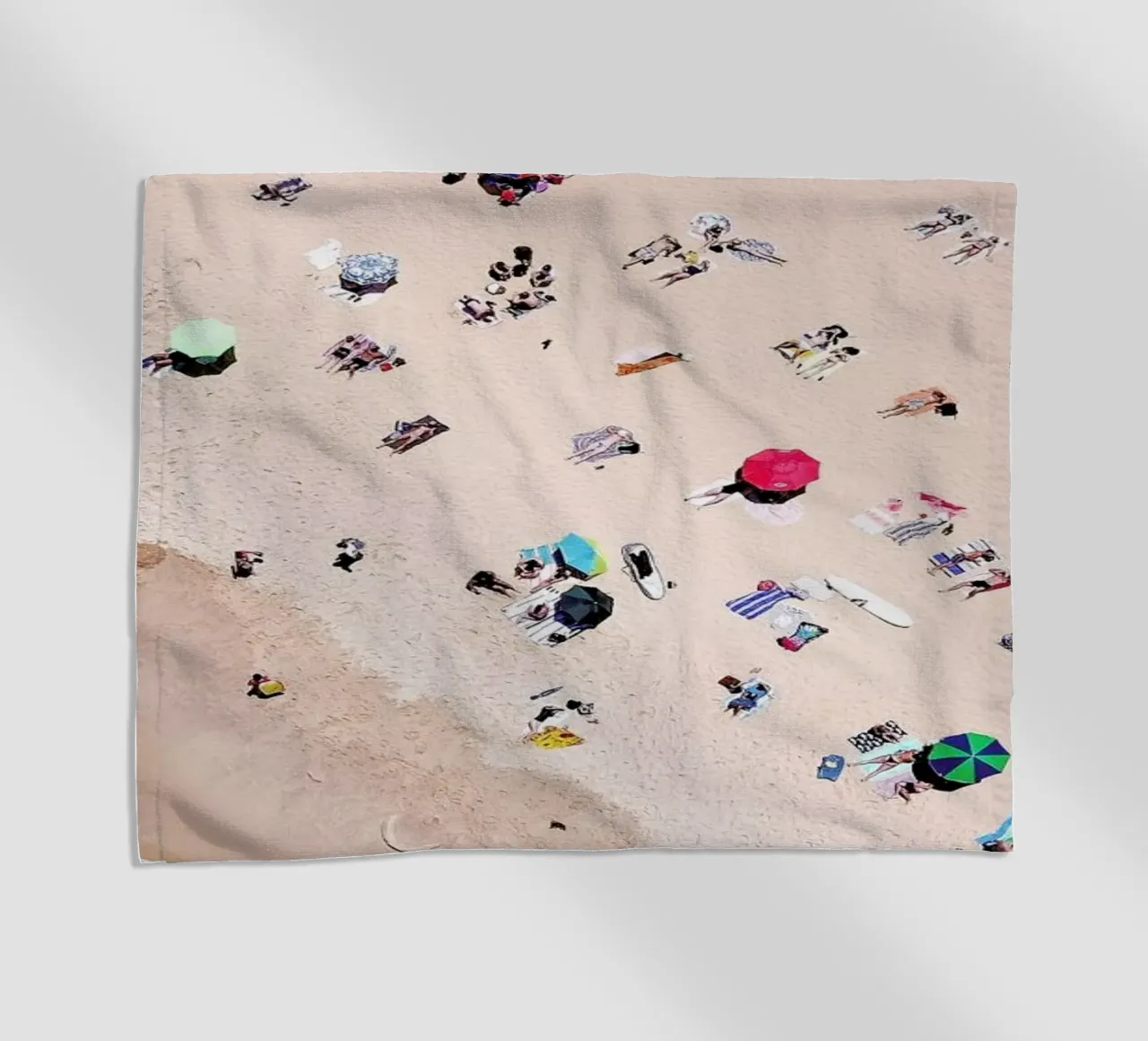Beach from Above beach towel by EyeEm Mobile GmbH