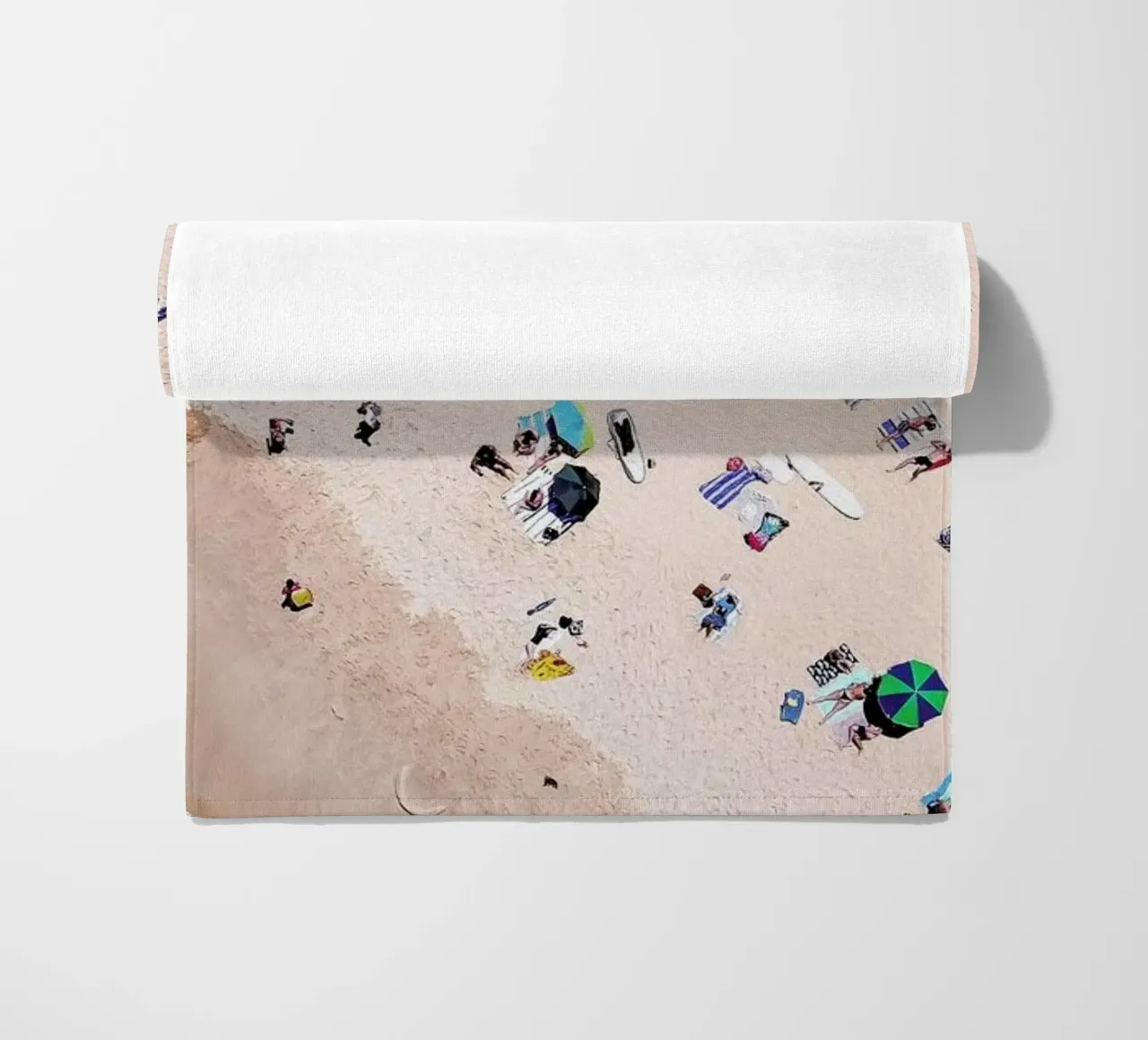 Beach from Above beach towel by EyeEm Mobile GmbH