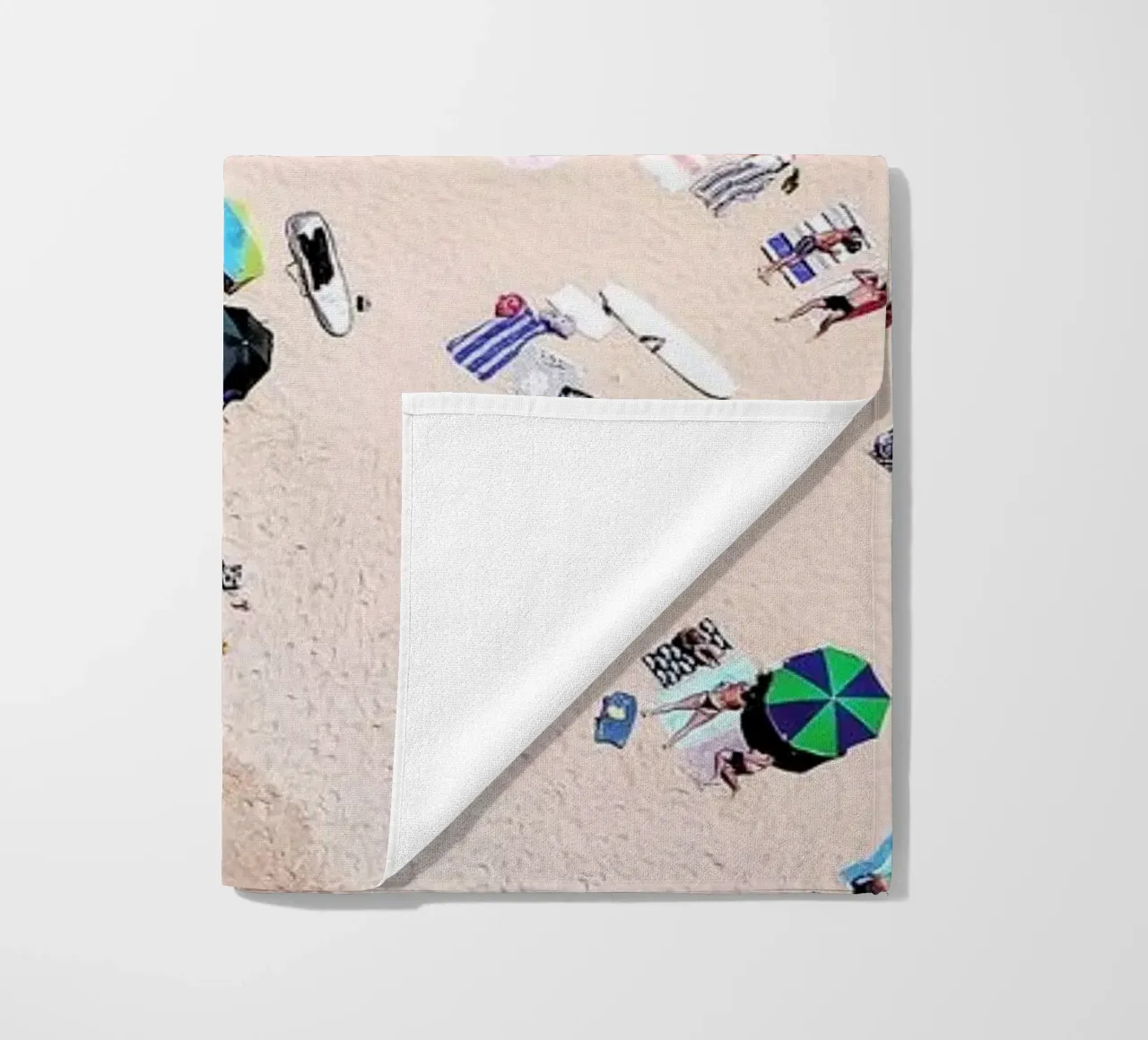Beach from Above beach towel by EyeEm Mobile GmbH