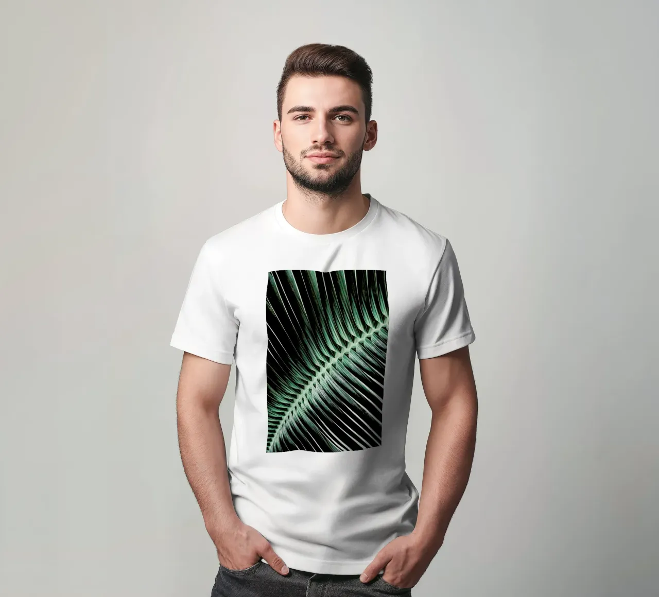 Curved Palm t-shirt da Flora & Fauna