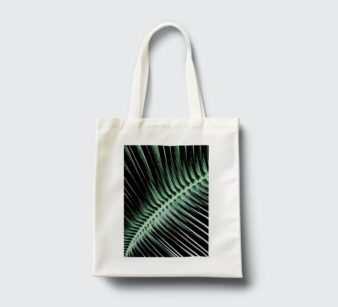 Curved Palm borsa in juta da Flora & Fauna