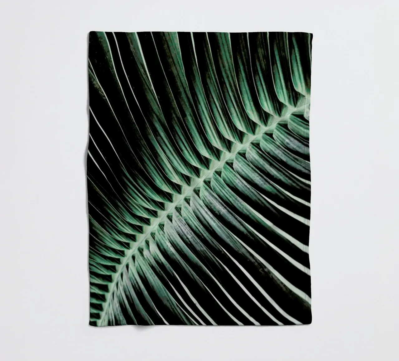 Curved Palm coperta in pile da Flora & Fauna