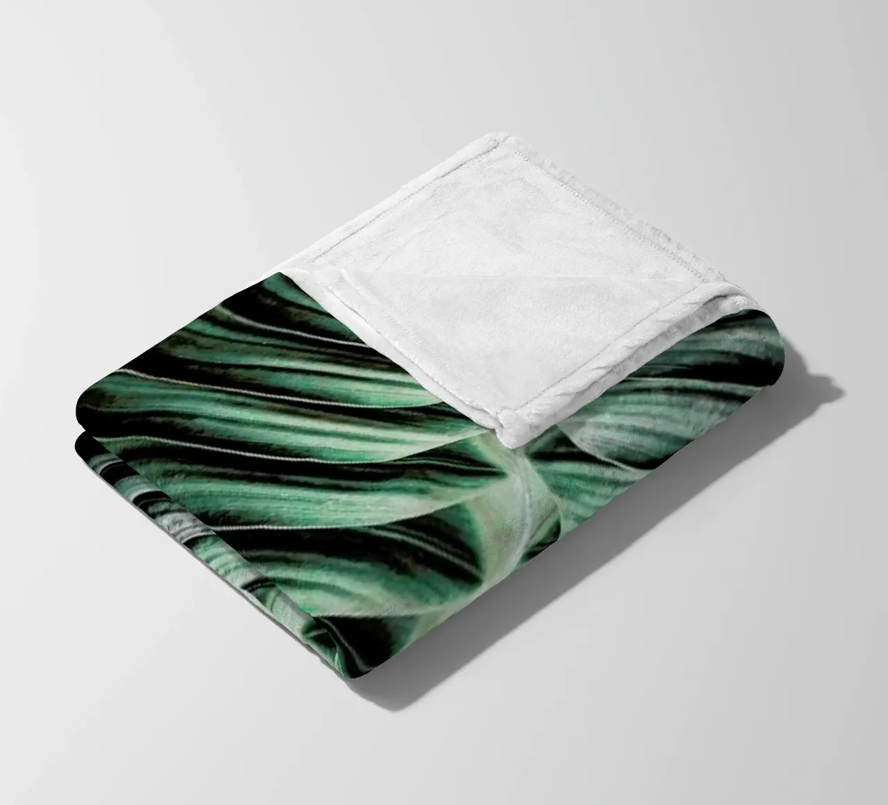 Curved Palm coperta in pile da Flora & Fauna