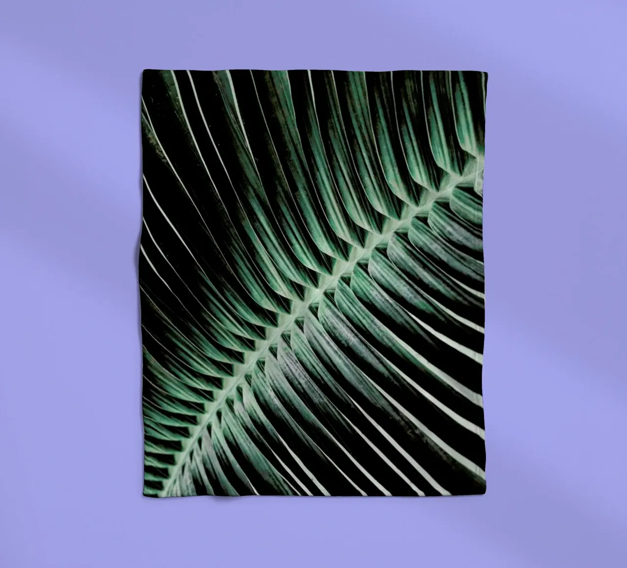 Curved Palm coperta in pile da Flora & Fauna