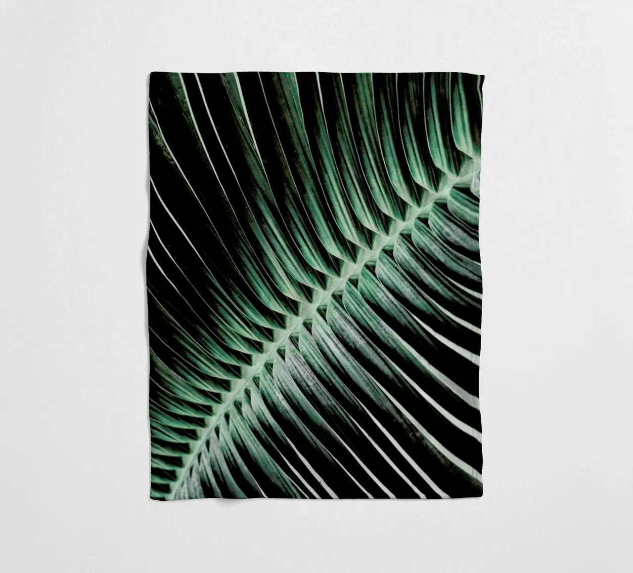 Curved Palm coperta in pile da Flora & Fauna