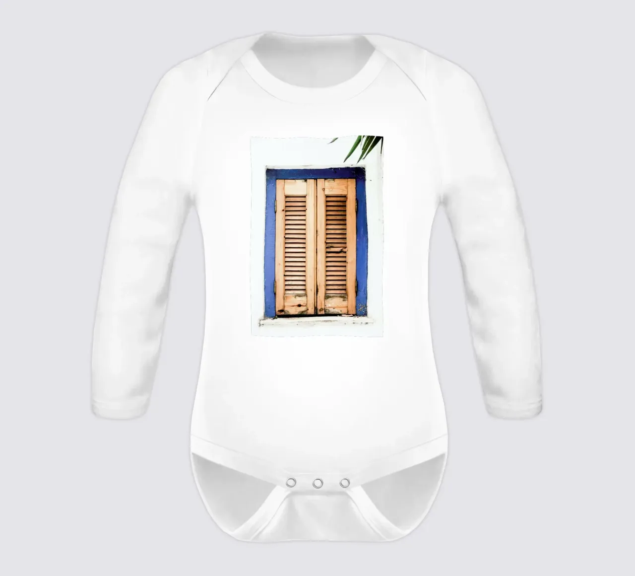 Minimalist Window Architecture body neonato maniche lunghe da Babett Schultze