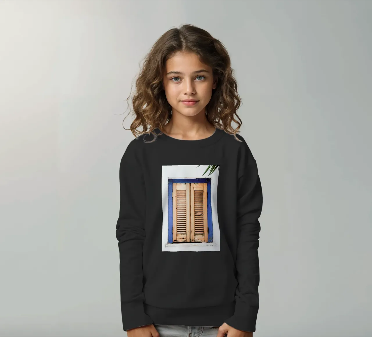 Minimalist Window Architecture felpa bambino da Babett Schultze