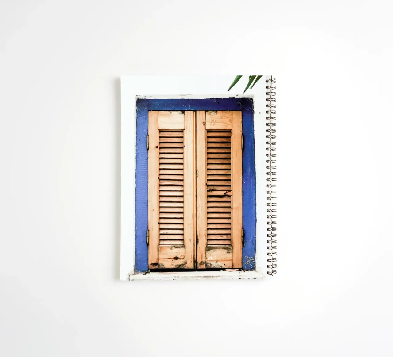 Minimalist Window Architecture spiral notebook by Babett Schultze