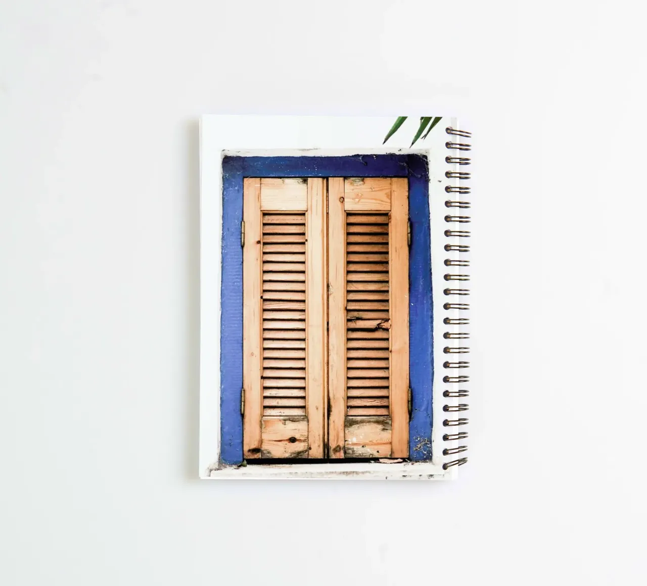 Minimalist Window Architecture spiral notebook by Babett Schultze