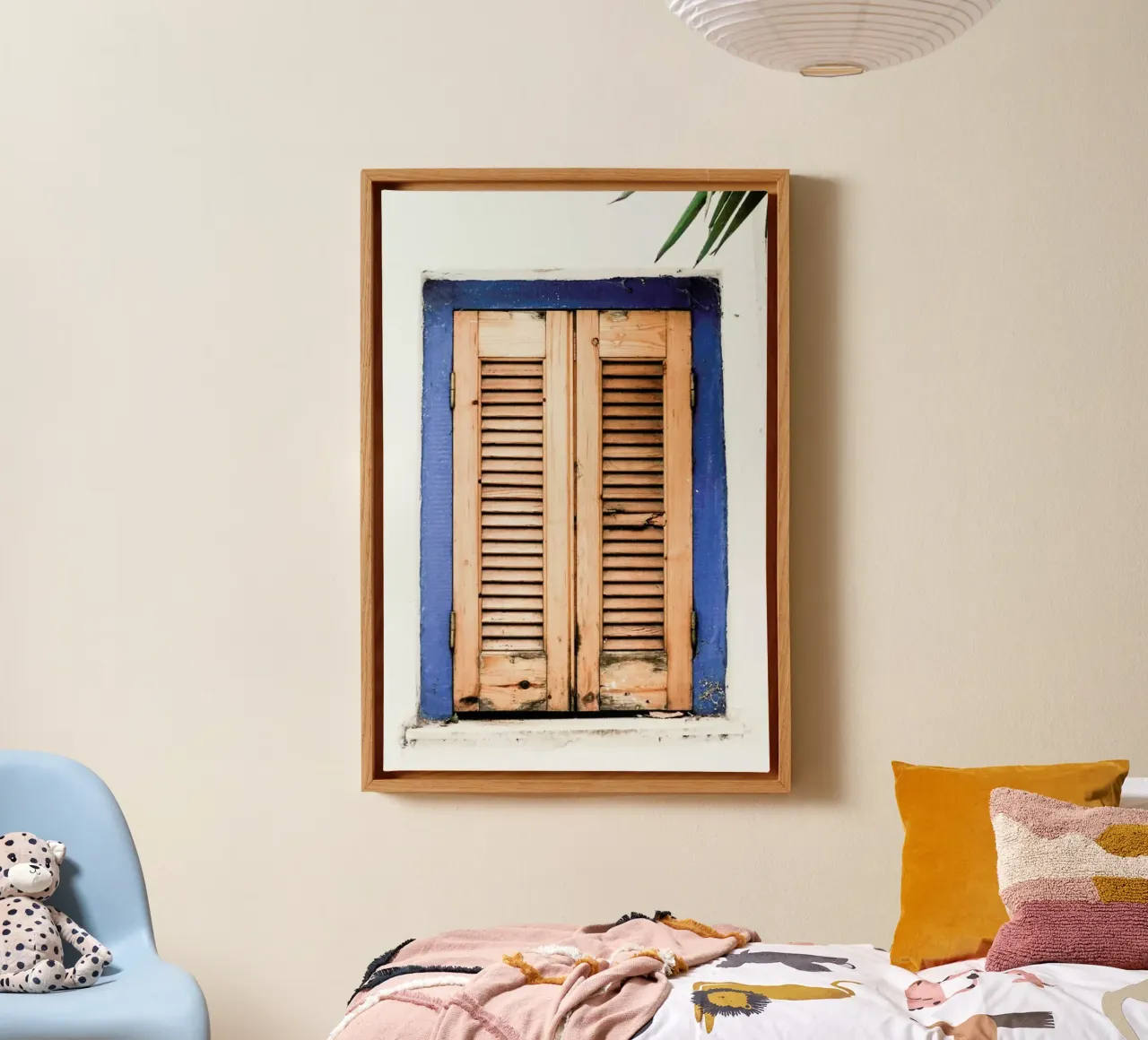 Minimalist Window Architecture canvas by Babett Schultze