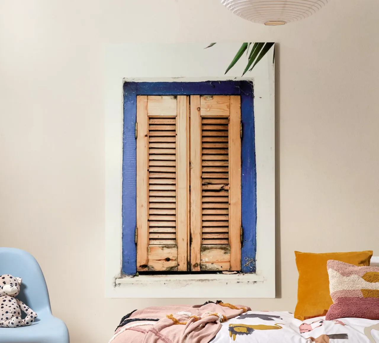 Minimalist Window Architecture canvas by Babett Schultze