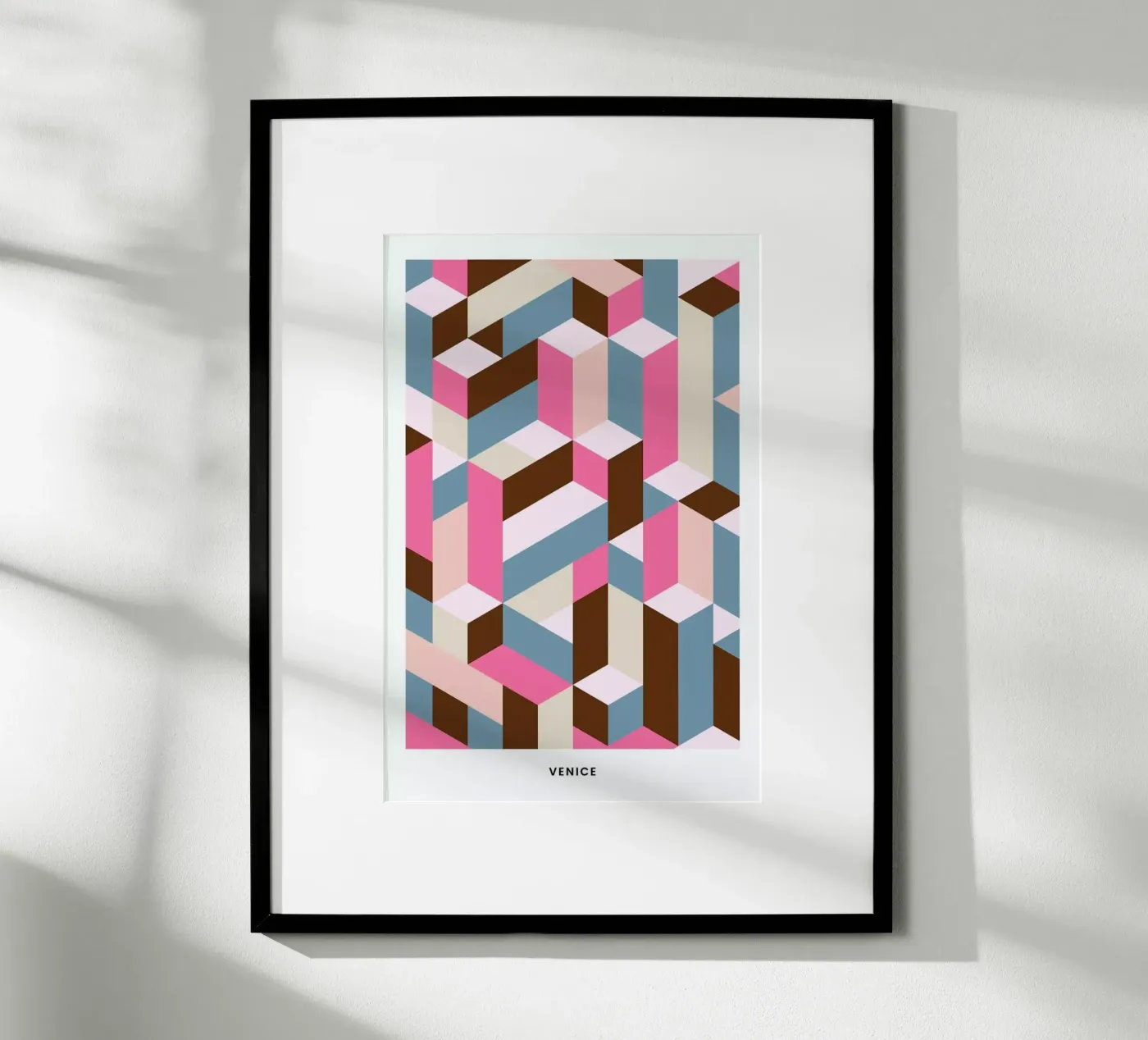 Venice poster by daylight design studio