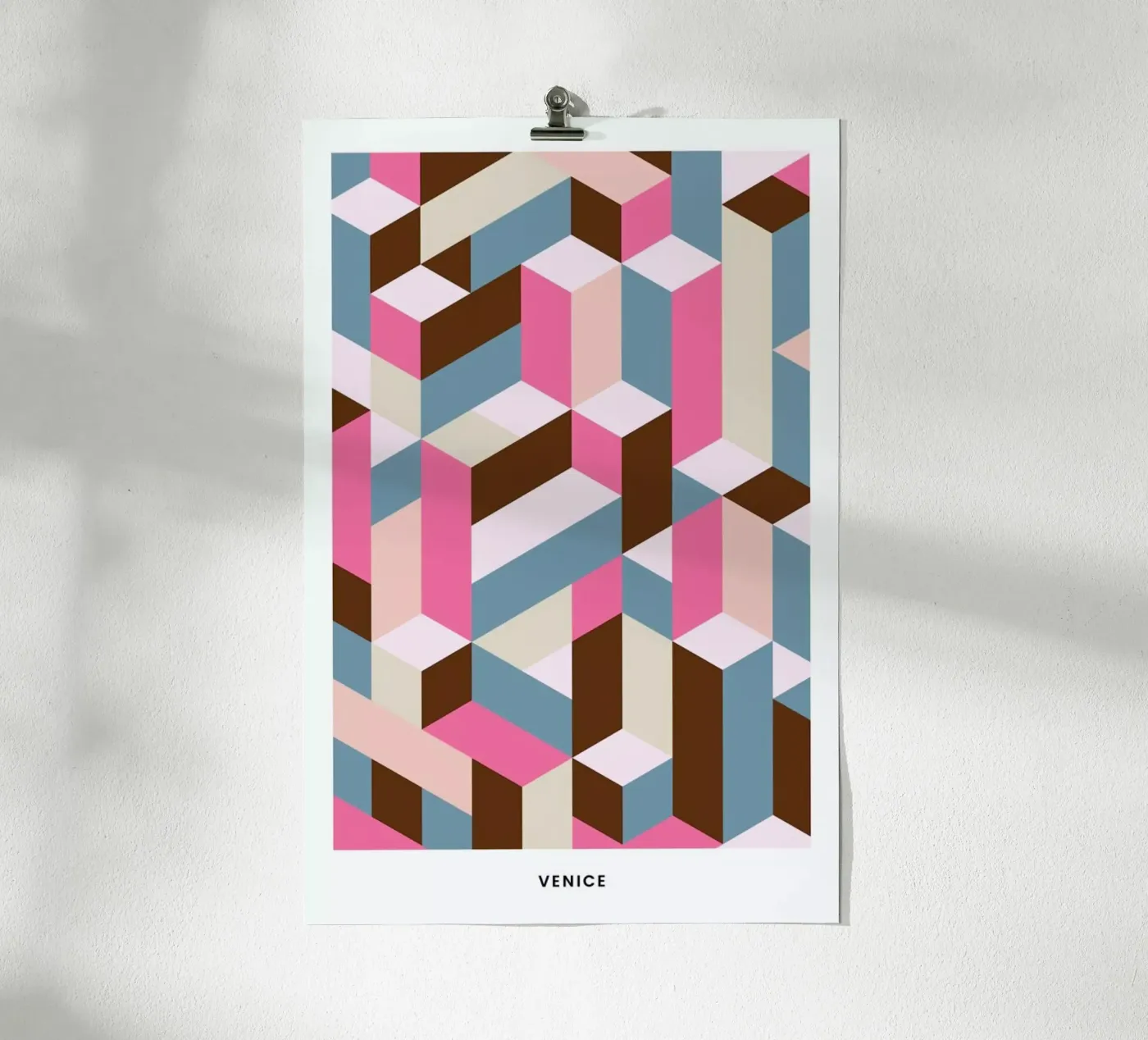 Venice poster by daylight design studio